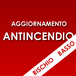 Aggiornamento Corso ANTINCENDIO<em>Livello 1 (ex rischio basso)</em>