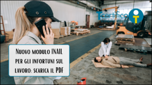 modulo INAIL infortunio