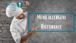 Menù allergeni esempio