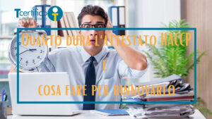 validità attestato HACCP
