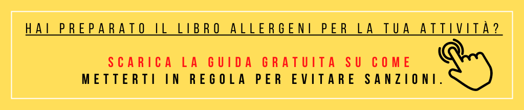 Menù allergeni Ristorante